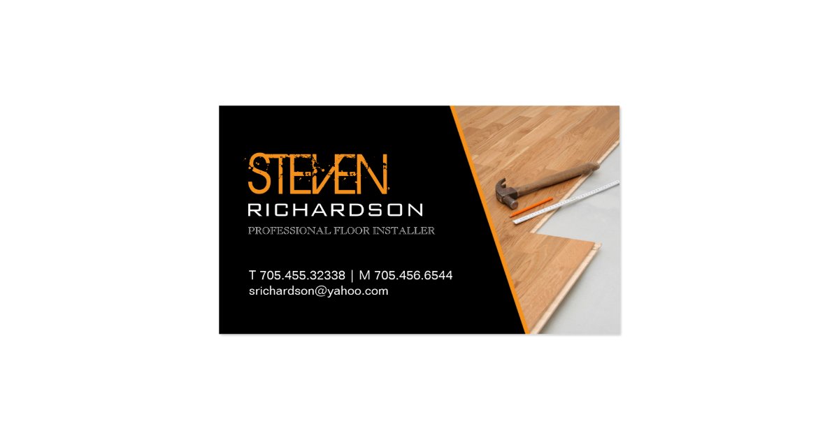 flooring business card zazzle flooring business cards