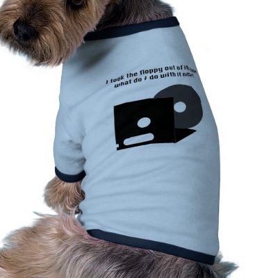 Floppy Disk Funnies pet clothing