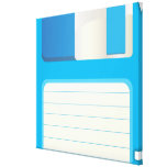 Floppy Disks Stretched Canvas Prints