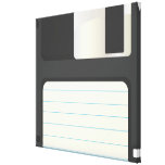 Floppy Disks Stretched Canvas Prints