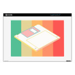 computer, floppy, pastel, notebook, old, school,