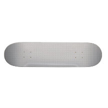 Flor blanca elegante con los pétalos ondulados en  patineta personalizada
