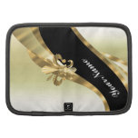 Flor de lis del oro personalizada organizador