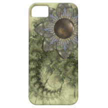 Flor del metal iPhone 5 Case-Mate cárcasas