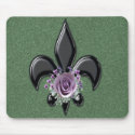 Flor Deles Green Camo mousepads by camobabygifts Flor Deles Green Camo mousepads