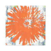 Flora 2 stretched canvas print