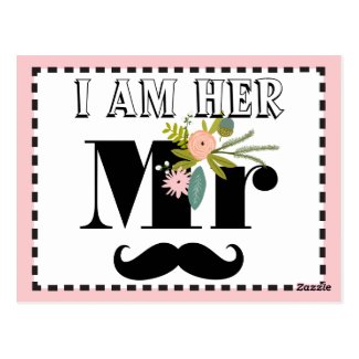 Flora and Fauna I am Her Mr. Post Cards