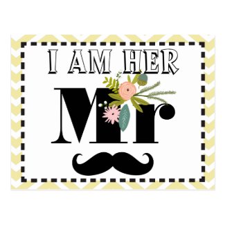 Flora and Fauna I am Her Mr. Post Cards
