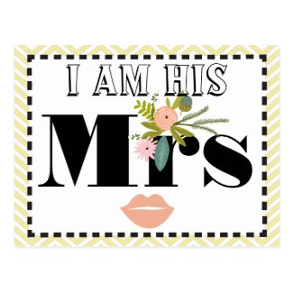 Flora and Fauna I am His Mrs