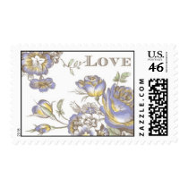Flora Budding Love by Ceci New York Postage Stamp