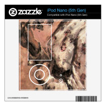 Flora by Lovis Corinth Decal For iPod Nano
