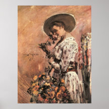 Flora by Lovis Corinth Posters