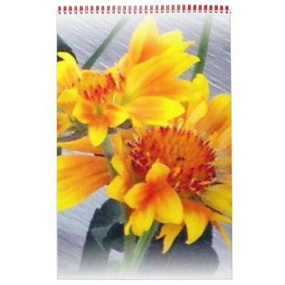 Flora Calender Calendar by mbutts2006