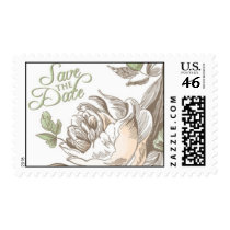 Flora Charm Save the Date by Ceci New York stamps