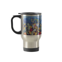 Flora Commuter Mug - Stainless Steel by Artinua Flora Commuter Mug - Stainless Steel