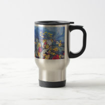 Flora Commuter Mug - Stainless Steel by Artinua Flora Commuter Mug - Stainless Steel