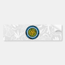 Flora Deco Bumper Stickers