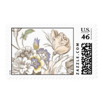 Flora Delicacy Bouquet by Ceci New York Postage Stamp