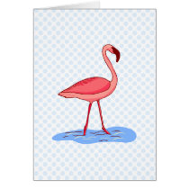 Flora Flamingo Greeting Cards