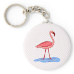 Flora Flamingo Keychains