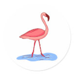 Flora Flamingo Stickers