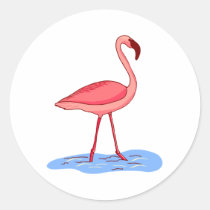 Flora Flamingo stickers