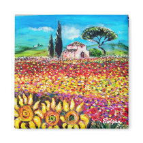 FLORA IN TUSCANY magnets by bulgan_lumini FLORA IN TUSCANY magnets