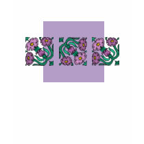 Flora LaPurple T-Shirt by Artsy_Footsies_Shoes Flora LaPurple T-Shirt