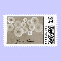 Flora Personalized Postage Stamp stamps