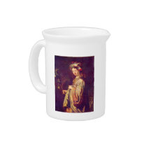 Flora (portrait of Saskia as Flora) by Rembrandt Pitchers