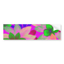 Floral1i3 Bumper Stickers
