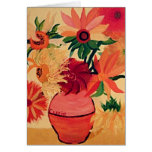 Floral 06` greeting card