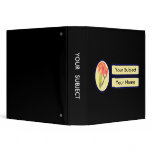 Floral. 1.5 in. Personalized 3-Ring Avery Binder
