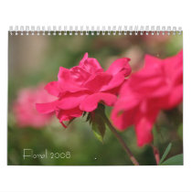 Floral 2008 calendars