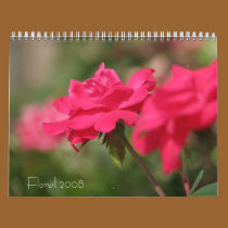 Floral 2008 calendars