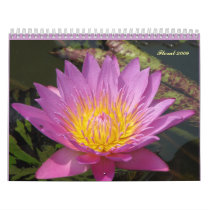 Floral 2009 calendars