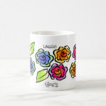 Floral 3 - Live Laugh Love mugs