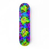 Floral Abstract 01 - Skateboard