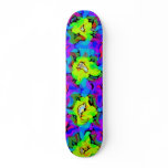 Floral Abstract 01 - Skateboard
