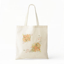 Floral Abstract bags