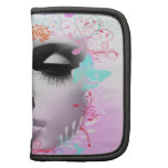 Floral Abstract Face Design Folio Planner