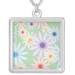 Floral Abstract Pendant