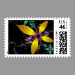 Floral Abstract Stamp stamps