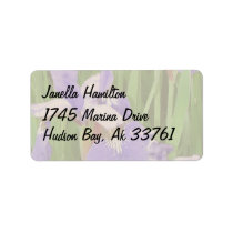 Floral Address Labels labels