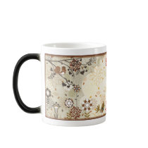 Floral and Birds Artistic  Landscape  Mug
