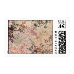 Floral Antique Vintage Stamp
