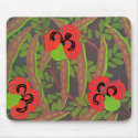 Floral Art Deco Mousepad