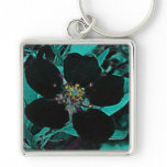 Floral Art Key Chain