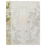 floral art nouveau letterhead design