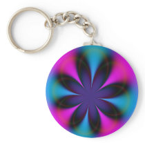 Floral Aura Key Chains